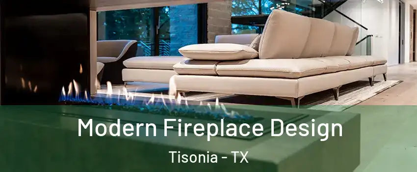 Modern Fireplace Design Tisonia - TX