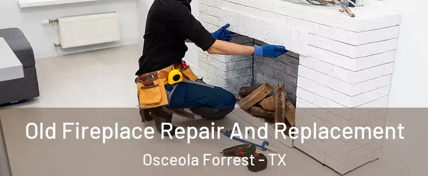 Old Fireplace Repair And Replacement Osceola Forrest - TX