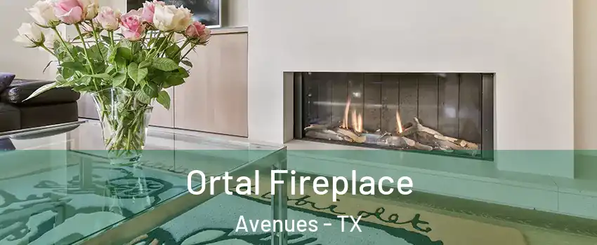 Ortal Fireplace Avenues - TX