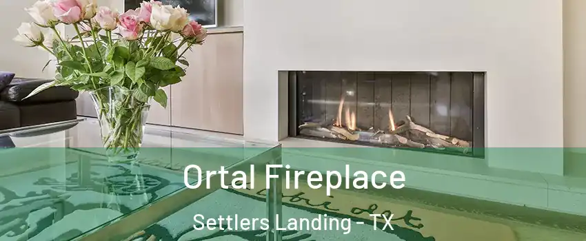 Ortal Fireplace Settlers Landing - TX