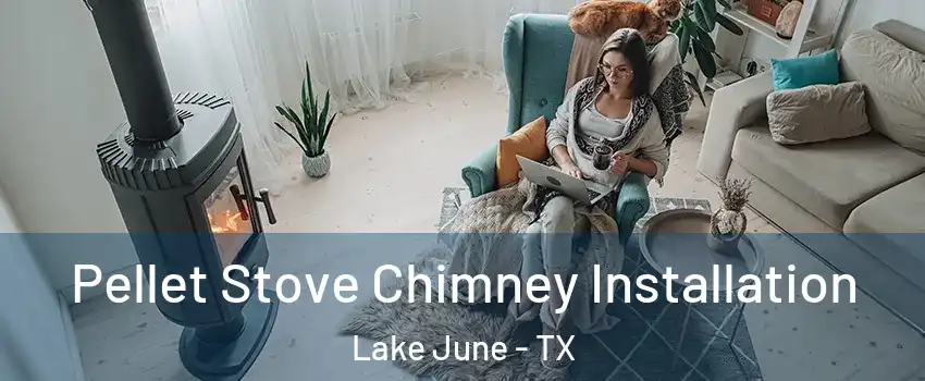 Pellet Stove Chimney Installation Lake June - TX