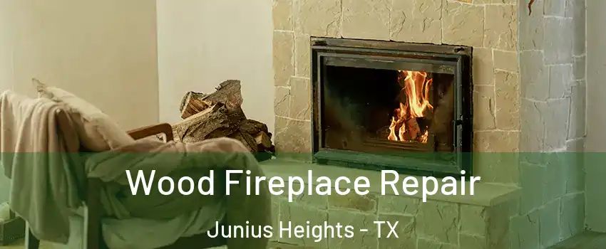 Wood Fireplace Repair Junius Heights - TX